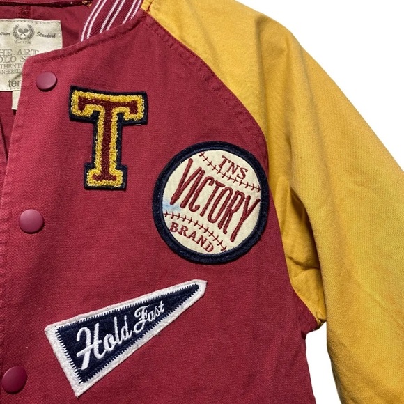 Vintage Superior Standard Patchwork Bomber Varsity Jacket Size Small - Picture 9 of 11